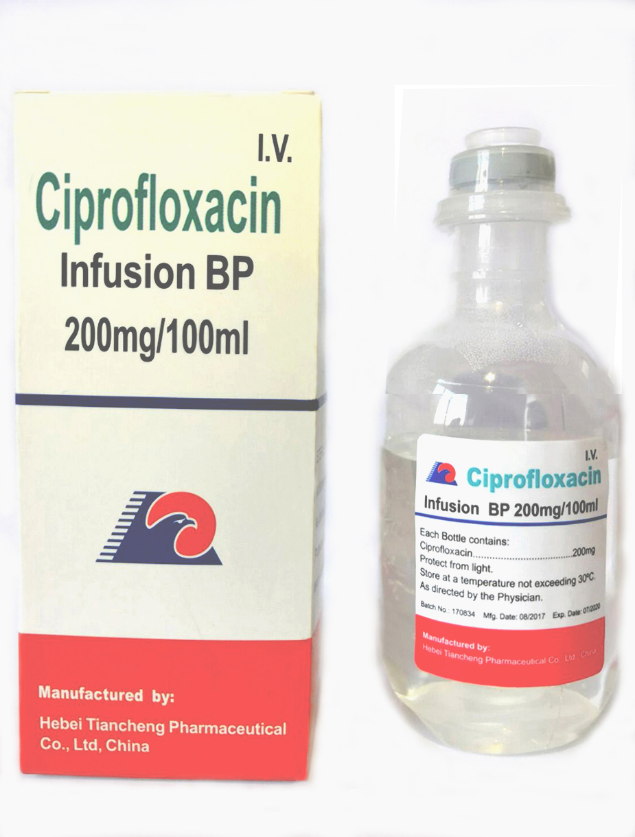 CIPROFLOXACIN LACTATE INJECTION 100ML/200MG