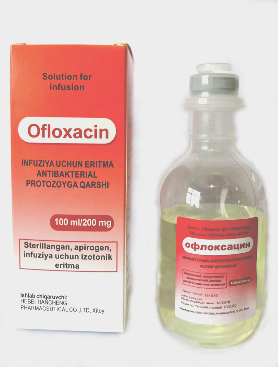 OFLOXACIN INJECTION 100ML/200MG